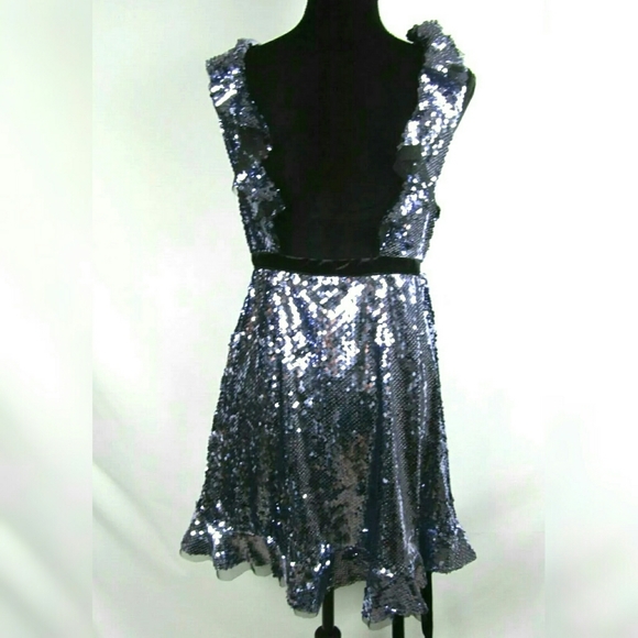 Free People Sequin Siren Mini Dress - Picture 7 of 8